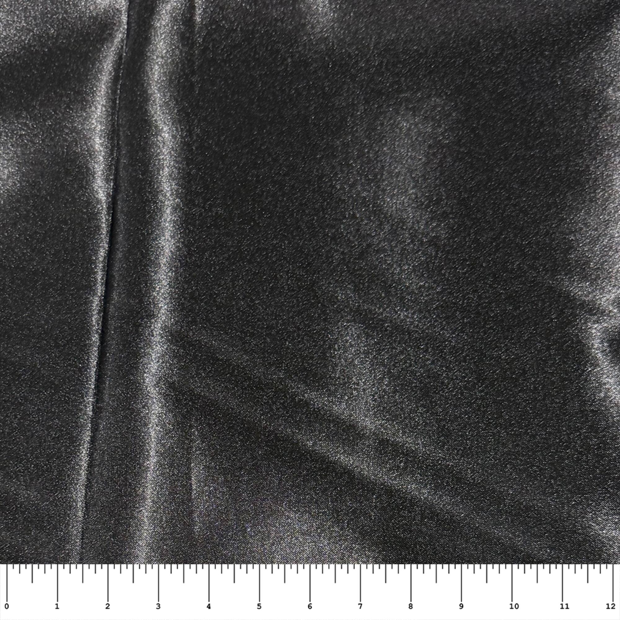 Feldman Black Costume Satin